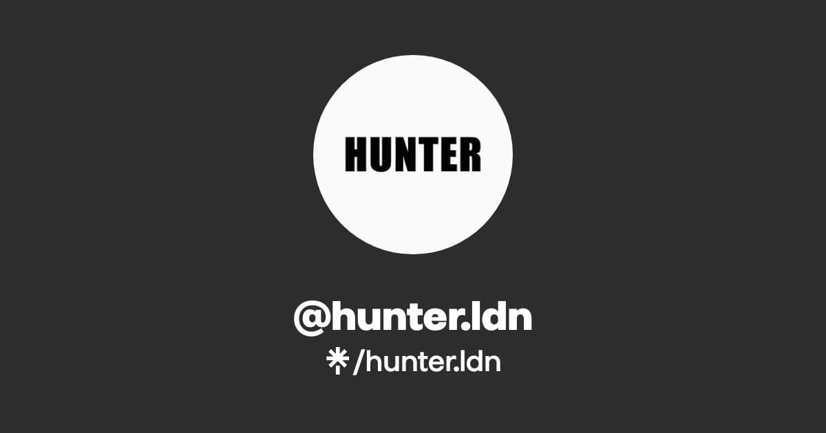 HUNTER in London, London